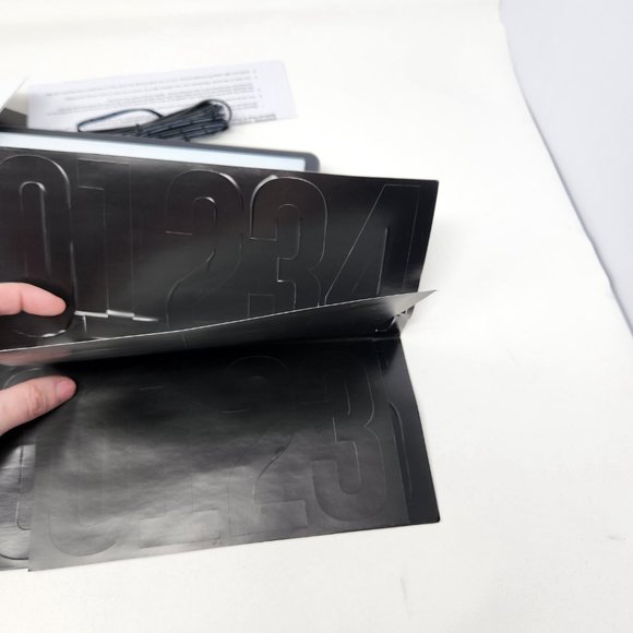 Westek SL-ALWR Address Light Led Wired LT 5.125Hx 10"W x 1"D Black - Picture 6 of 16